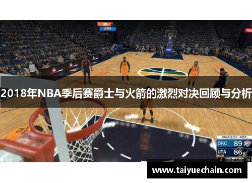 2018年NBA季后赛爵士与火箭的激烈对决回顾与分析